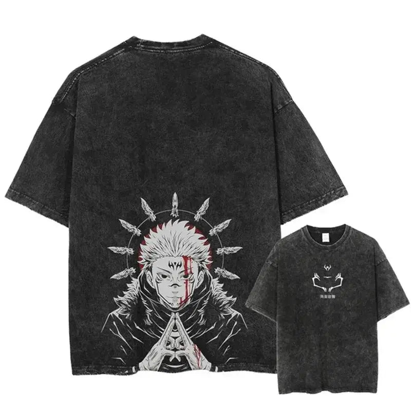Jujutsu Kaisen Vintage T Shirts