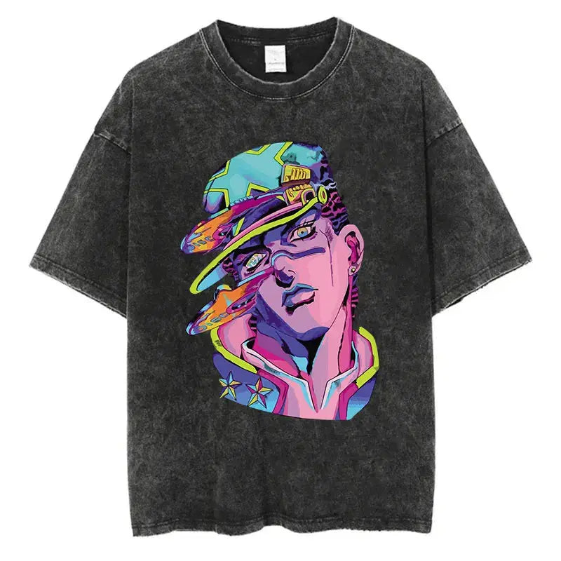 JoJo Bizarre Adventure Vintage T Shirts