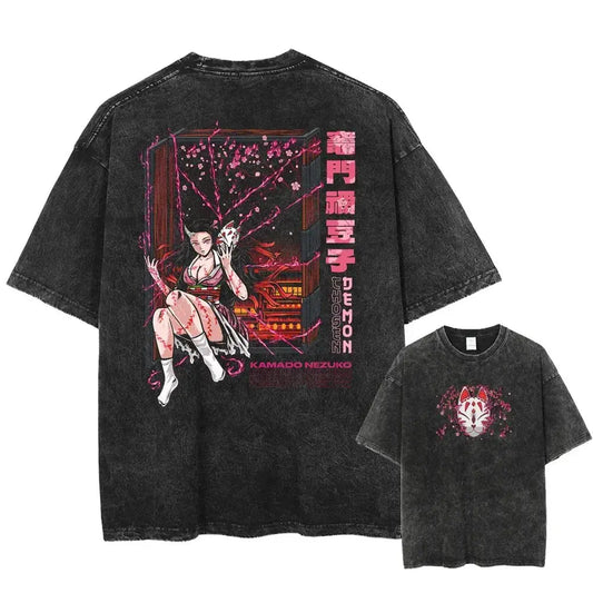 Demon Slayer Vintage Oversized