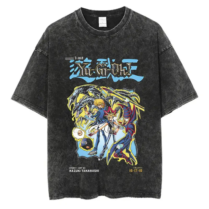 Yu-Gi OH Print Vintage Oversized My Store