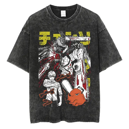Chainsaw Man Vintage Oversized My Store