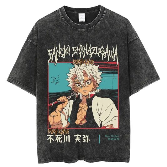 Demon Slayer Vintage Oversized